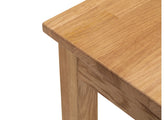 Coxmoor Oak Console Table - top